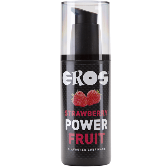EROS POWER LINE - MORANGO POWER FRUIT LUBRIFICANTE COM FLAVORED 125 ML - Toys "n" Us