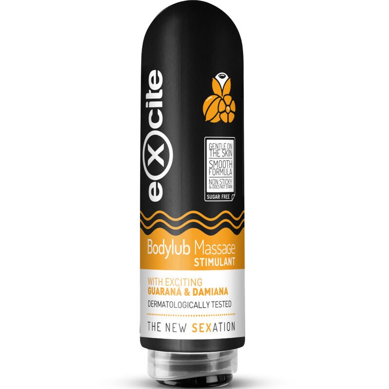 EXCITE - BODYLUB MASSAGE STIMULATING GUARAN 200 ML - Toys "n" Us