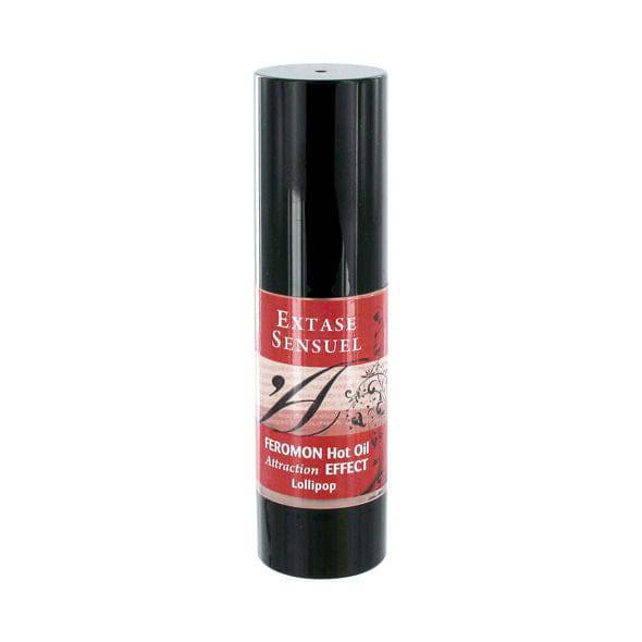 EXTASE SENSUAL - ÓLEO DE MASSAGEM EFEITO DE AQUECIMENTO COM FEROMONAS DE PIRULITO 30 ML - Toys "n" Us