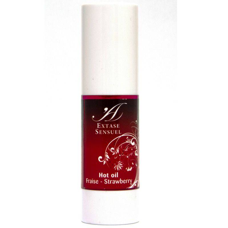 EXTASE SENSUAL - ÓLEO ESTIMULANTE DE CALOR DE MORANGO 30 ML - Toys "n" Us