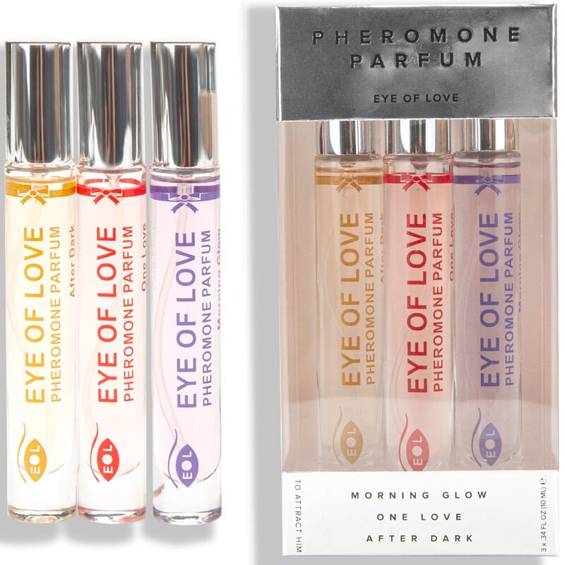 EYE OF LOVE - EOL PHR PARFUM 10 ML SET/3 - MORNING GLOW, ONE LOVE, AFTER DARK - Toys "n" Us