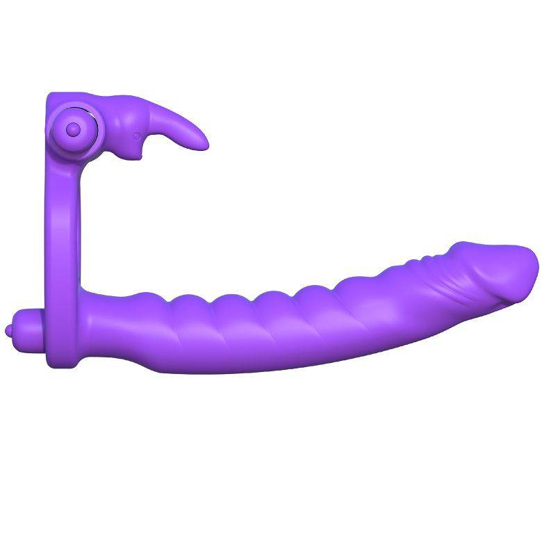 FANTASY C - RINGZ - SILICONE DOUBLE VIBRATOR COELHO - Toys "n" Us