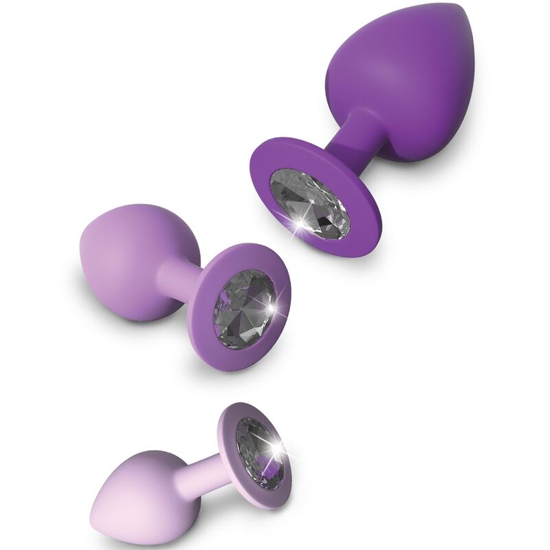 FANTASY FOR HER - CONJUNTO DE PLUG ANAL VIOLETA - Toys "n" Us