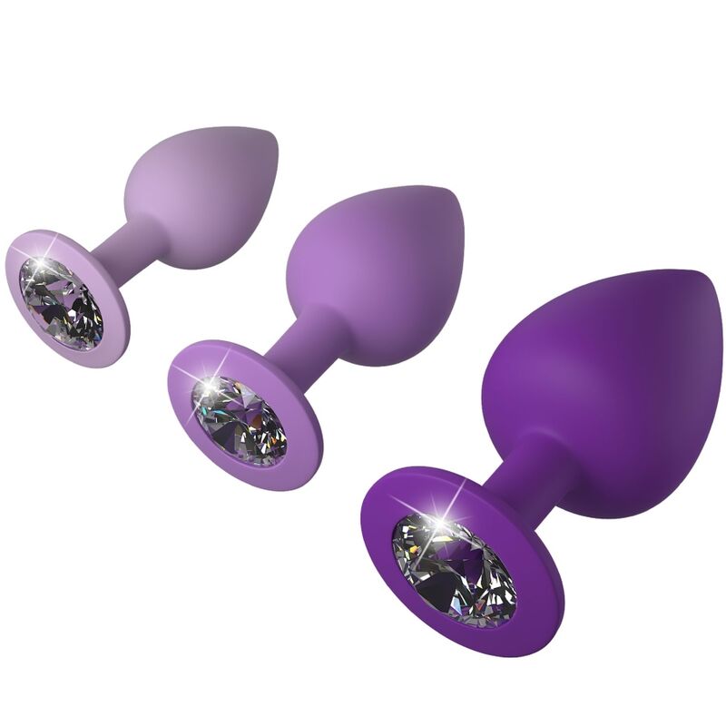 FANTASY FOR HER - CONJUNTO DE PLUG ANAL VIOLETA - Toys "n" Us