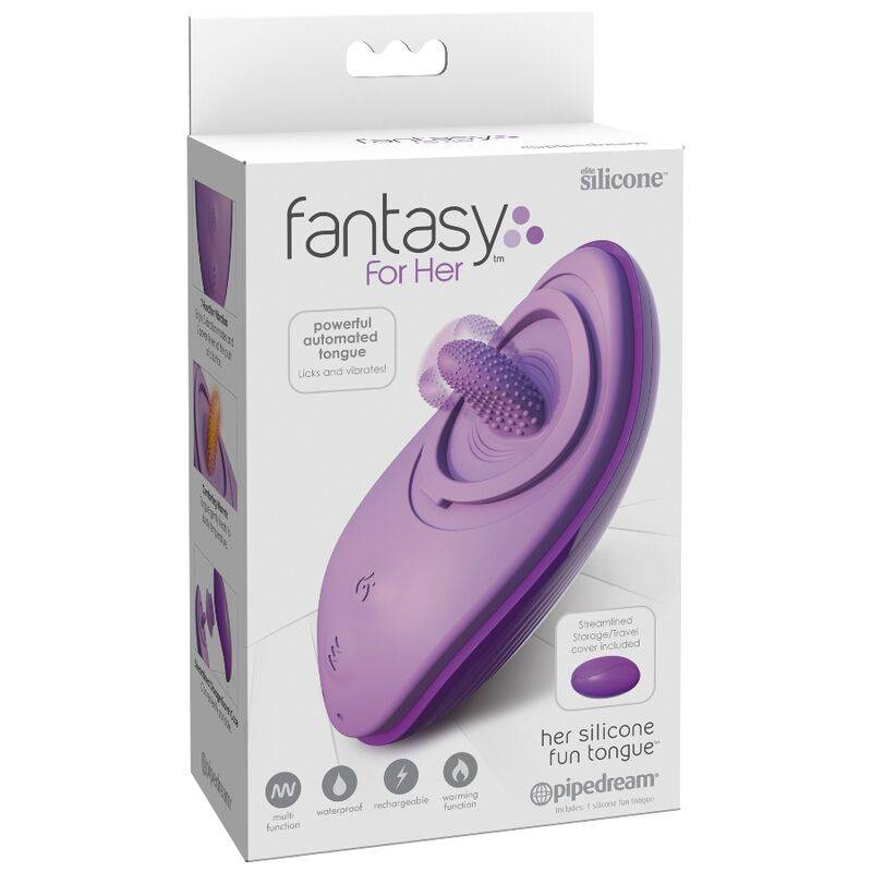 FANTASY FOR HER - LÍNGUA DIVERTIDA DE SILICONE ROXA - Toys "n" Us