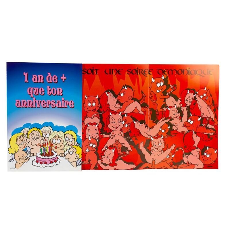 FEMARVI - CARTO DE ANIVERSRIO DO DIABO /FR - Toys "n" Us
