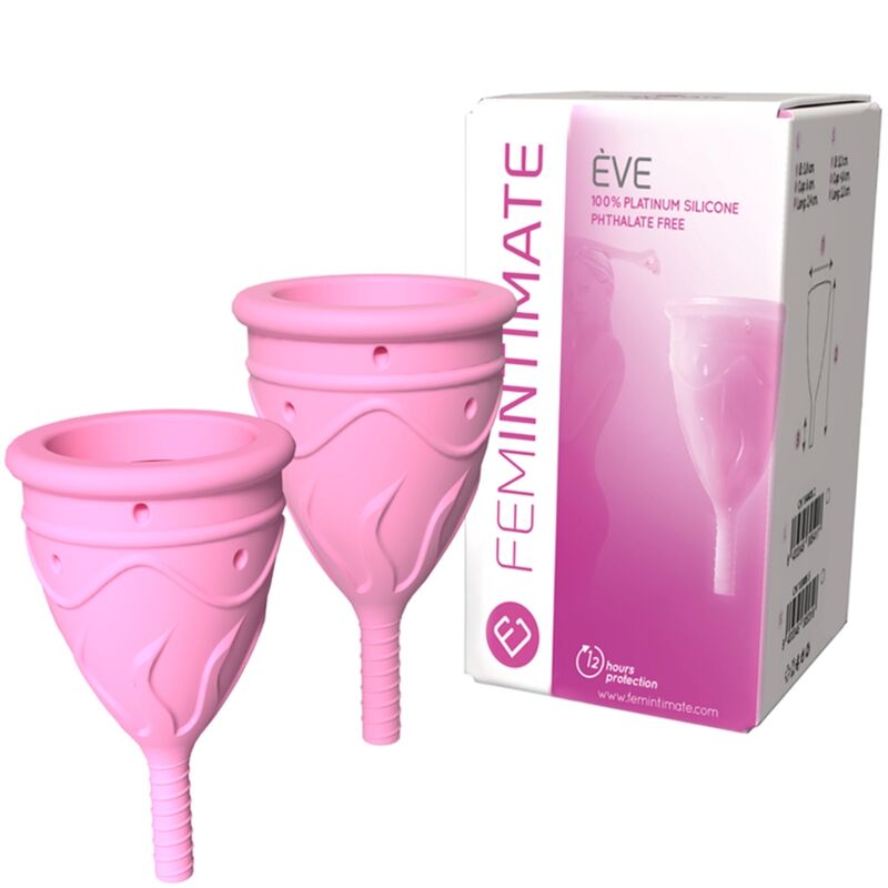 FEMINTIMATE - EVE SILICONE MENSTRUAL CUP - SIZE S - Toys "n" Us