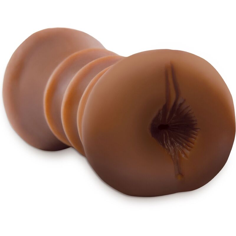 FETISH FANTASY EXTREME - REALISTIC DOUBLE ENTRY MASTURBATOR VAGINA & ANO BROWN - Toys "n" Us