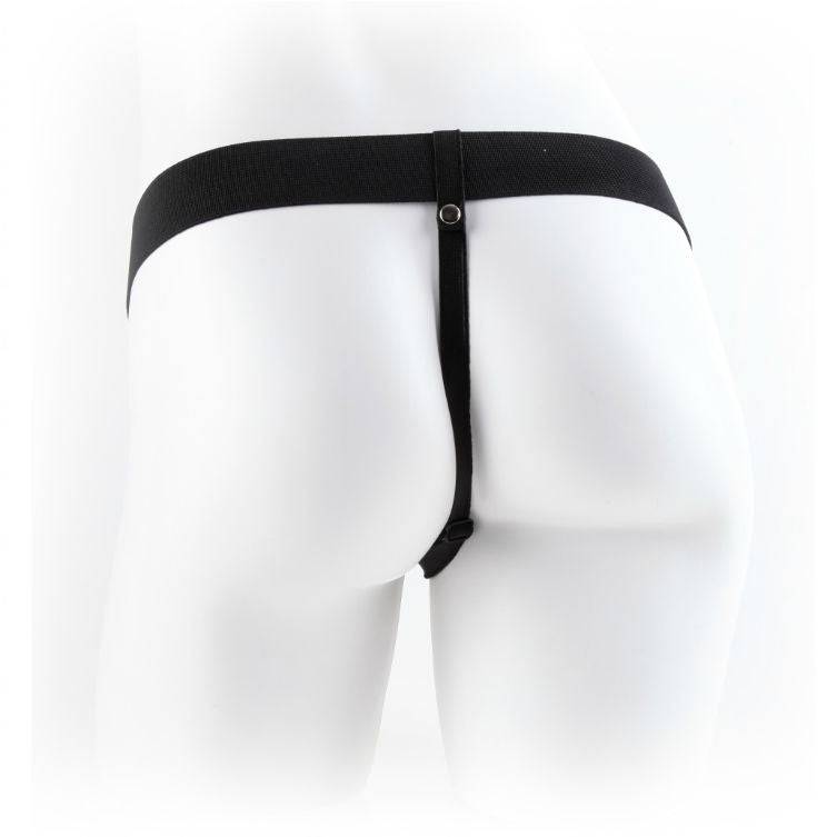 FETISH FANTASY SERIES - 9 STRAP - ON OCO COM BOLAS 22,9CM CASTANHO - Toys "n" Us