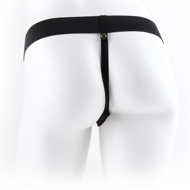 FETISH FANTASY SERIES - ADJUSTABLE HARNESS REMOTE CONTROL REALISTIC PENIS WITH TESTICLES 23 CM - Toys "n" Us