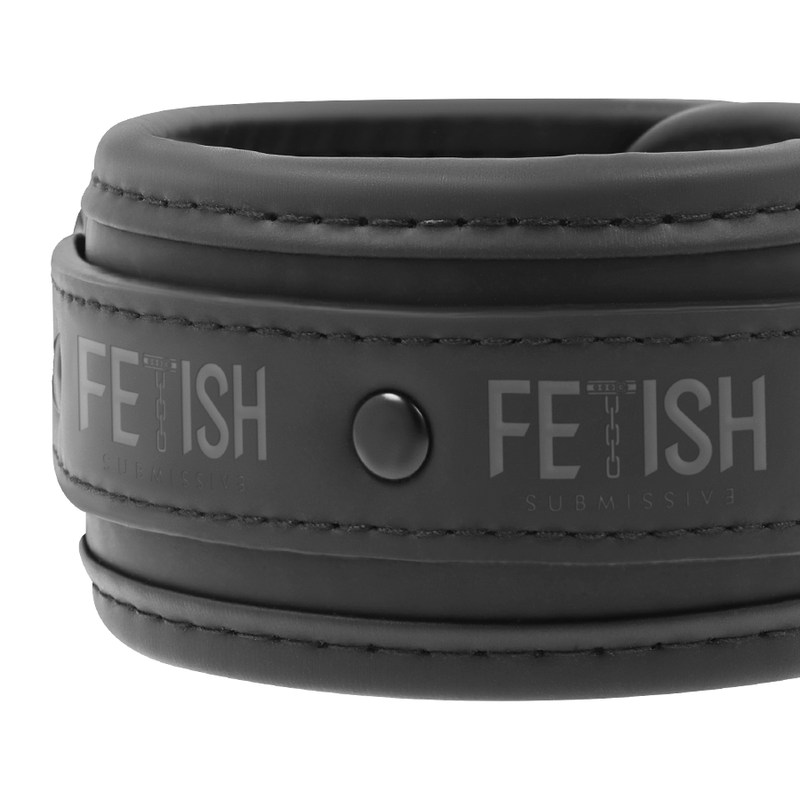 FETISH SUBMISSIVE - ALGEMAS DE COURO VEGANO COM FORRO DE NOPRENE - Toys "n" Us
