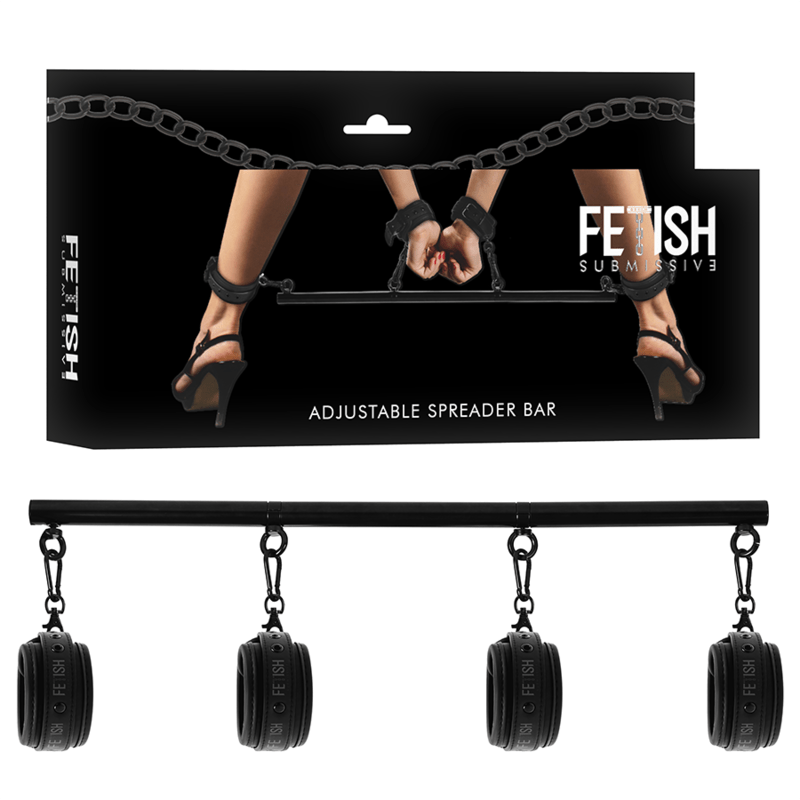 FETISH SUBMISSIVE BONDAGE - ADJUSTABLE SEPARATOR BAR 4 PIECES - Toys "n" Us