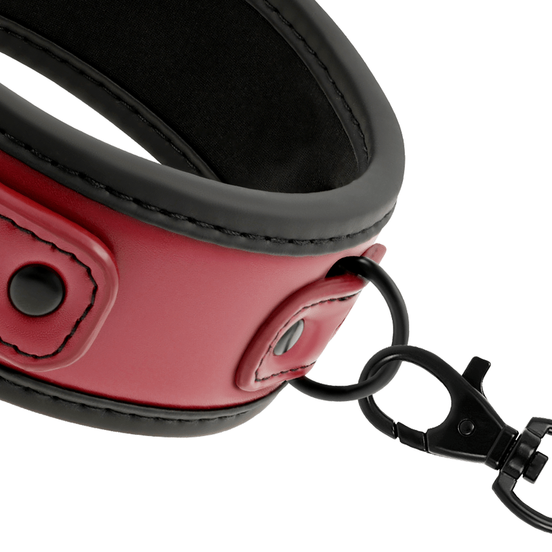 FETISH SUBMISSIVE DARK ROOM - COLAR DE CORRENTE COM FORRO DE NEOPRENE - Toys "n" Us
