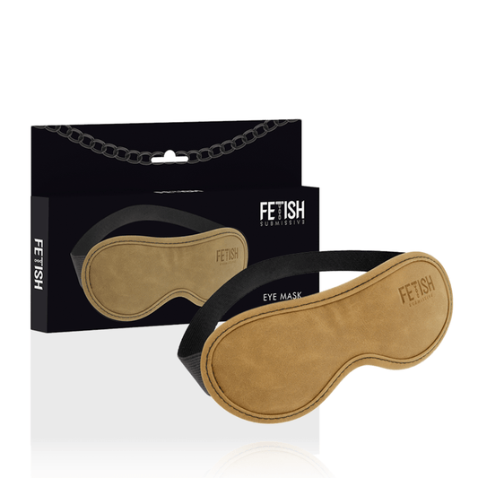 FETISH SUBMISSIVE ORIGEN - MSCARA DE COURO VEGANO COM FORRO DE NEOPRENE - Toys "n" Us