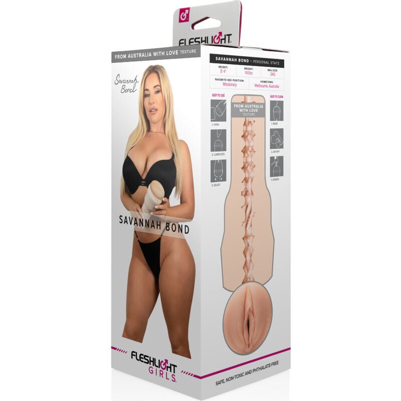 FLESHLIGHT GIRLS - SAVANNAH BOND VAGINA - Toys "n" Us