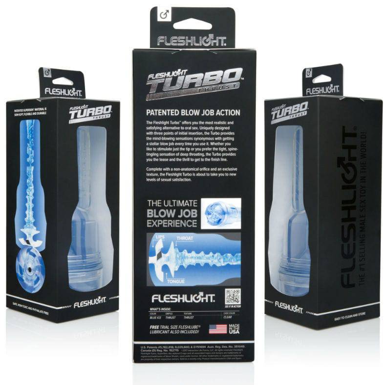 FLESHLIGHT - TURBO THRUST AZUL GELO - Toys "n" Us