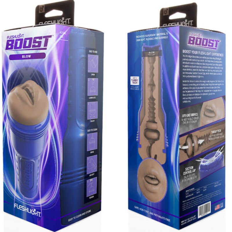 FLESHLIGTH BOOST - BLOW MD FLESH MOUTH MASTURBADOR RP - Toys "n" Us