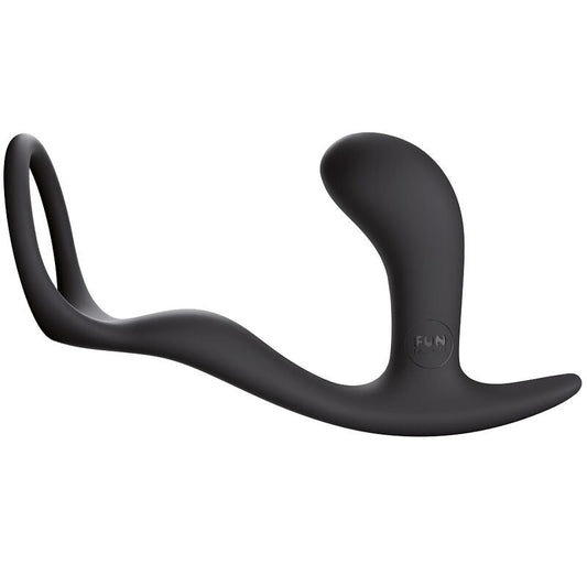 FUN FACTORY - BOOTIE RING LOVERING COM BUTT PLUG SLATE - Toys "n" Us