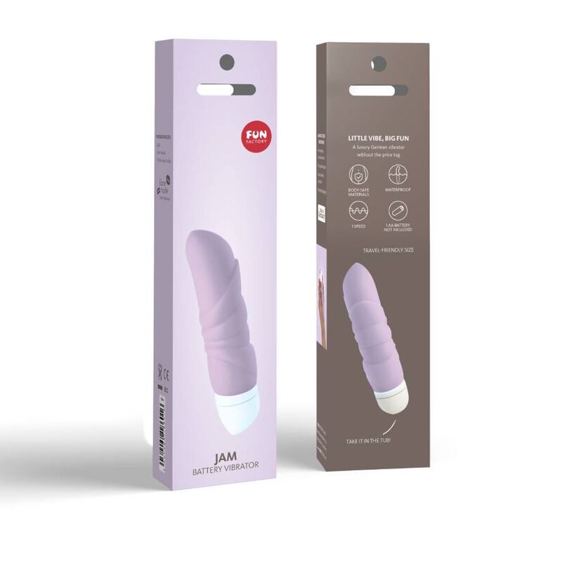 FUN FACTORY - JAM VIBRADOR PASTEL LILAC - Toys "n" Us