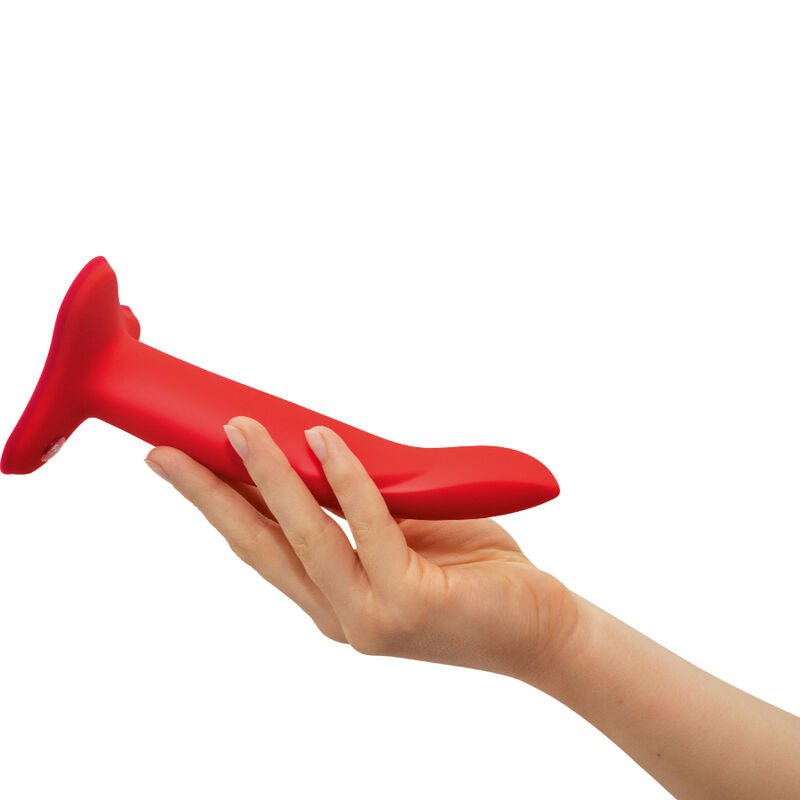 FUN FACTORY - LIMBA DILDO FLEXÍVEL VERMELHO TAMANHO M - Toys "n" Us