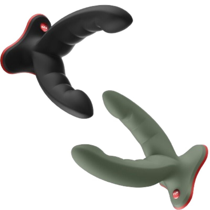 FUN FACTORY - RYDE DOUBLE DILDO & MASSAGER BLACK - Toys "n" Us