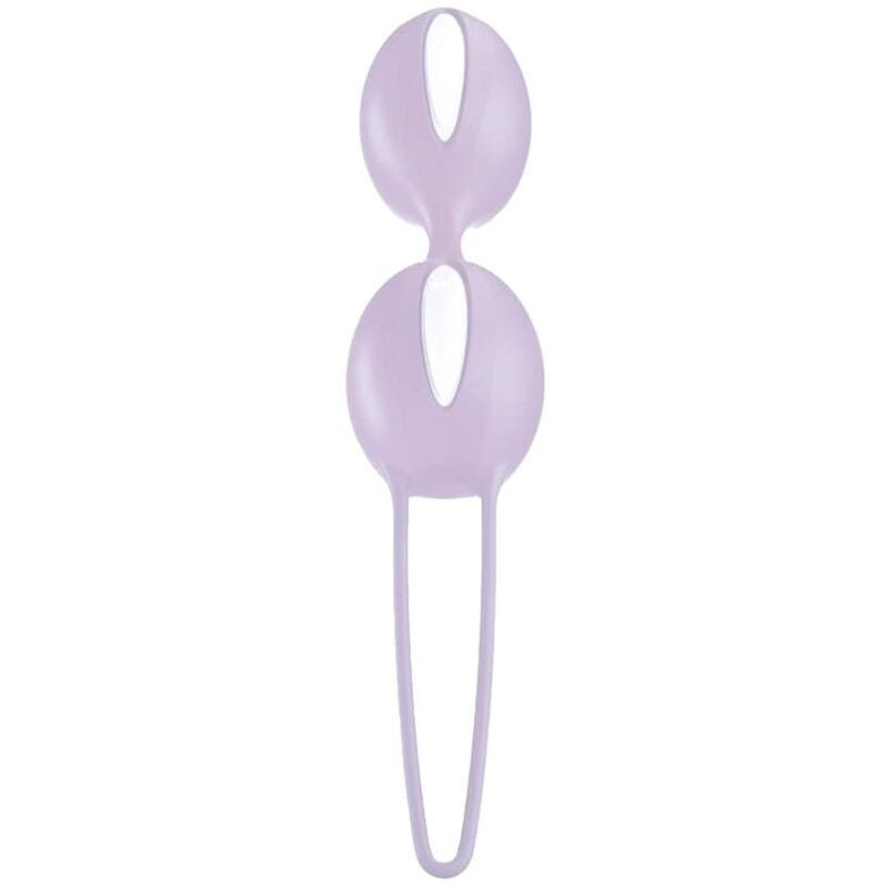FUN FACTORY - SMARTBALLS DUO PELVIC BALLS WHITE / PASTEL LILAC - Toys "n" Us