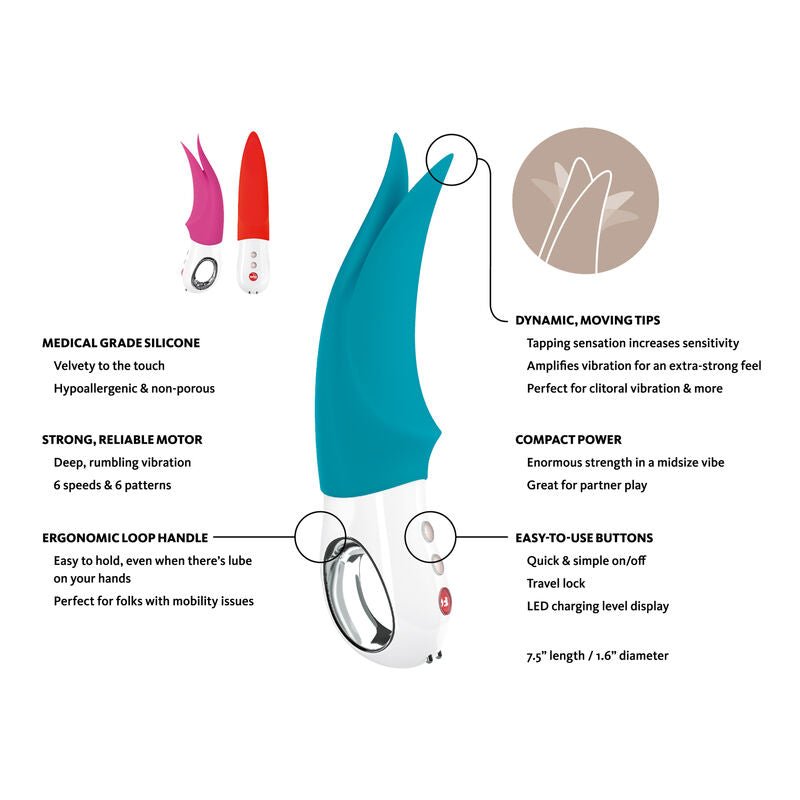 FUN FACTORY - VIBRADOR CLITÓRICO VOLTA G5 GASOLINA - Toys "n" Us