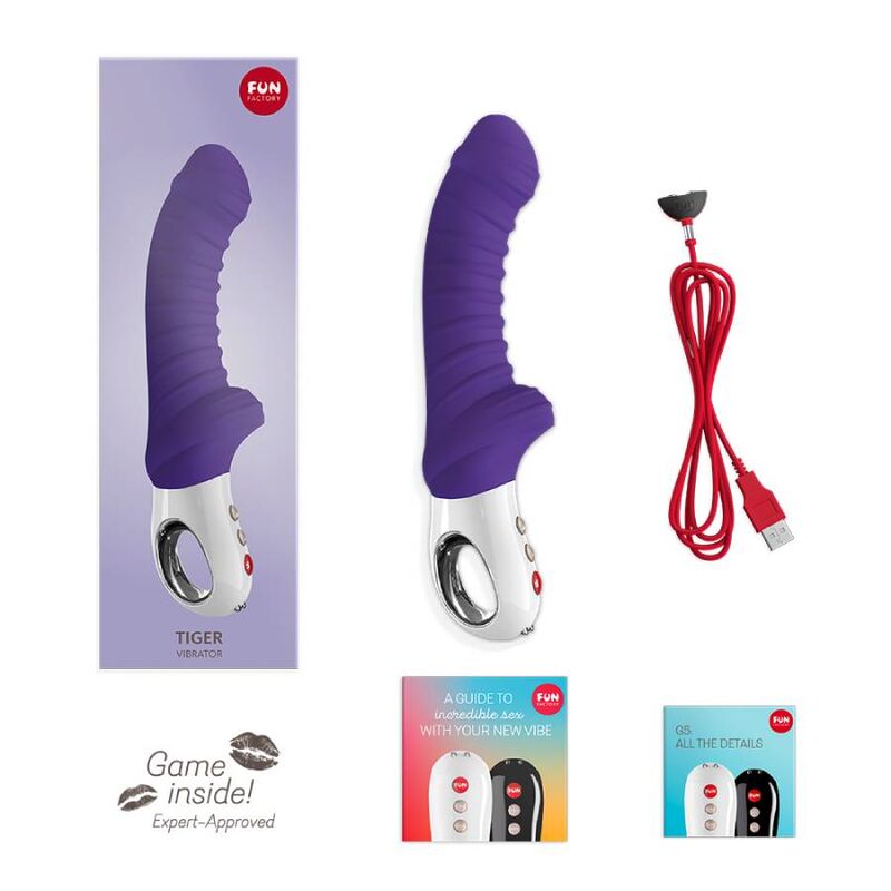 FUN FACTORY - VIBRADOR TIGER G5 VIOLETA - Toys "n" Us