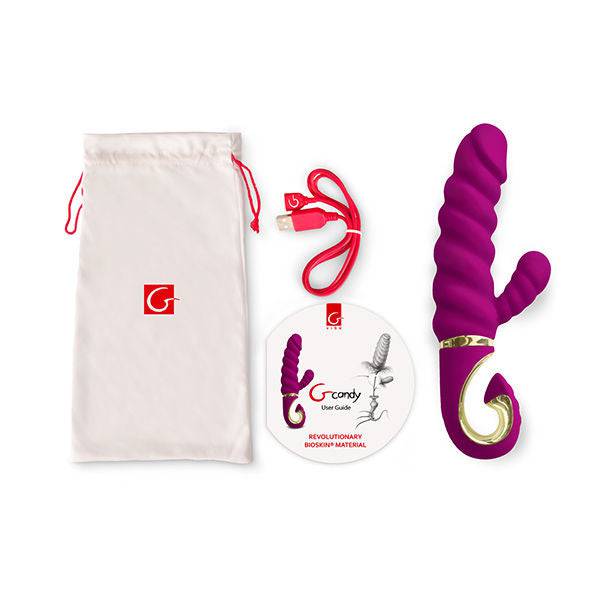 G - VIBE - BRINQUEDOS DIVERTIDOS COELHO VIBRADOR GCANDY SWEET RASPBERRY - Toys "n" Us