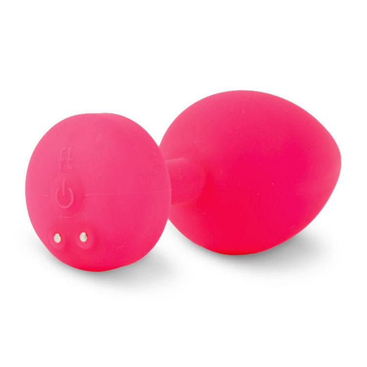 G - VIBE - FUNTOYS GPLUG ANAL VIBRADOR RECARREGVEL PEQUENO NEON ROSA 3CM - Toys "n" Us