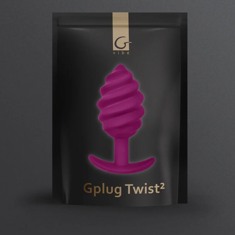 G - VIBE - GPLUG TWIST 2 PLUG ANAL ROXO - Toys "n" Us