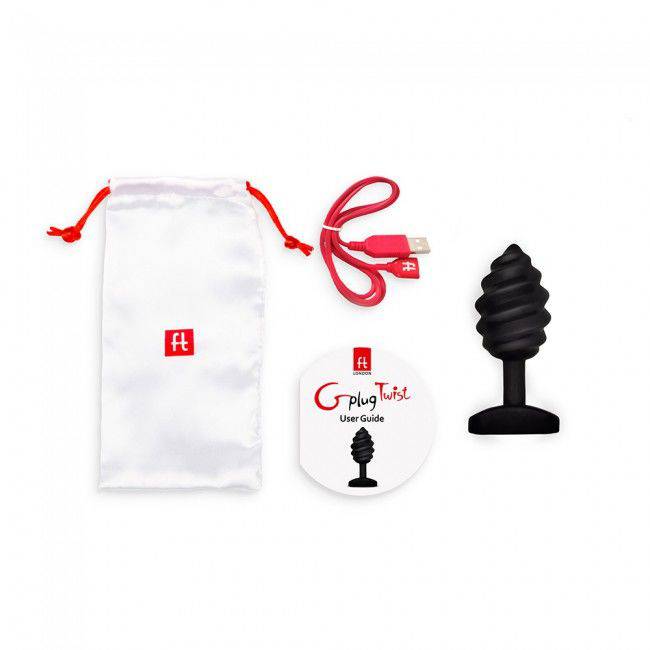 G - VIBE - GPLUG TWIST COM VIBRAO PRETO - Toys "n" Us