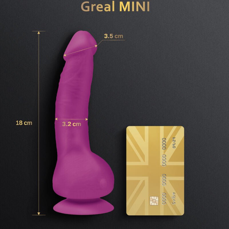 G - VIBE - GREAL MINI FUCHSIA SILICONE VIBRATOR DILDO - Toys "n" Us