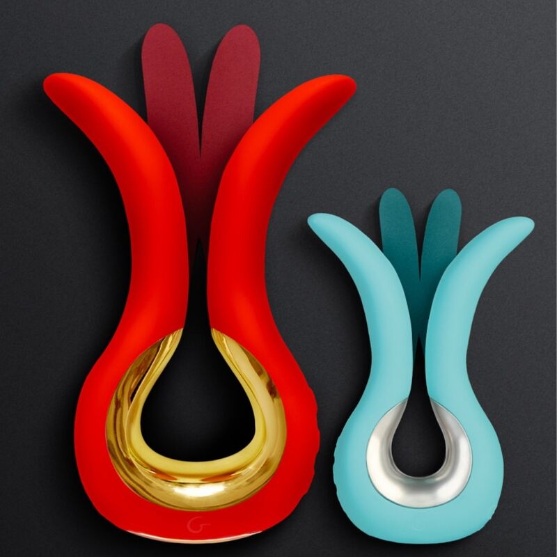 G - VIBE - GVIBE MAXI VIBRATOR WITH TWO FLEXIBLE TIPS CORAL - Toys "n" Us