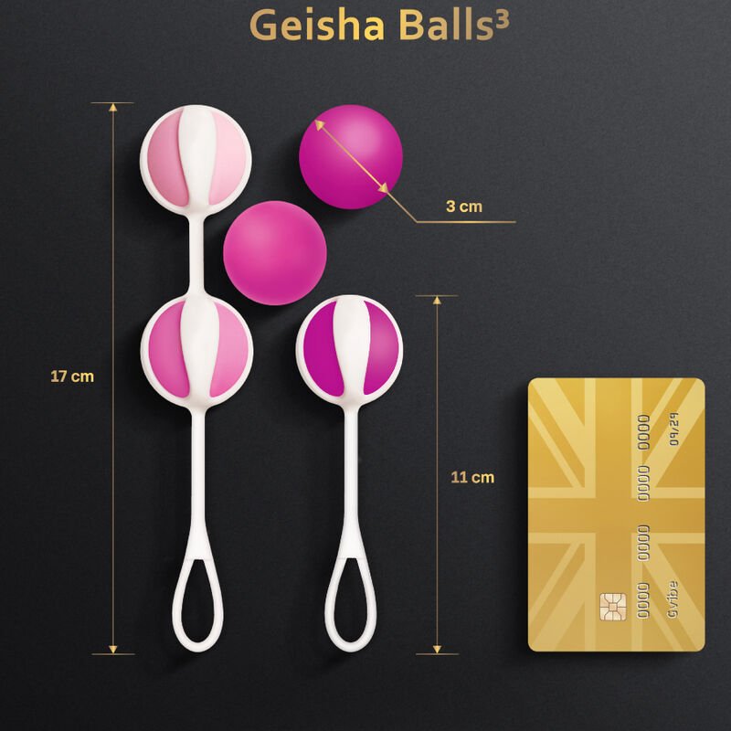 G - VIBE - SET 5 GEISHA BALLS3 PINK - Toys "n" Us