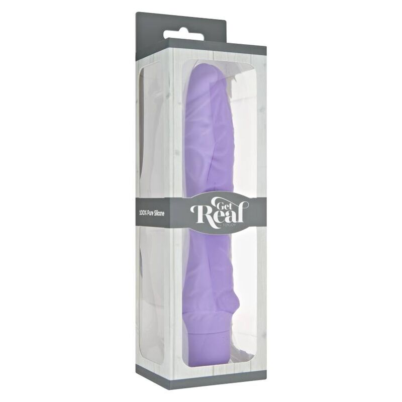 GET REAL - CLASSIC LARGE PURPLE VIBRATOR - Toys "n" Us