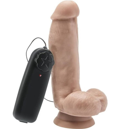 GET REAL - DILDO 12 CM COM BOLAS VIBRADOR PELE - Toys "n" Us