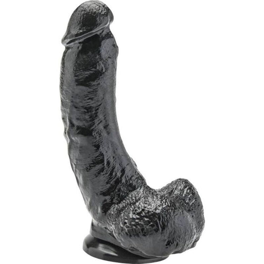 GET REAL - DILDO 20,5 CM COM BOLAS PRETAS - Toys "n" Us