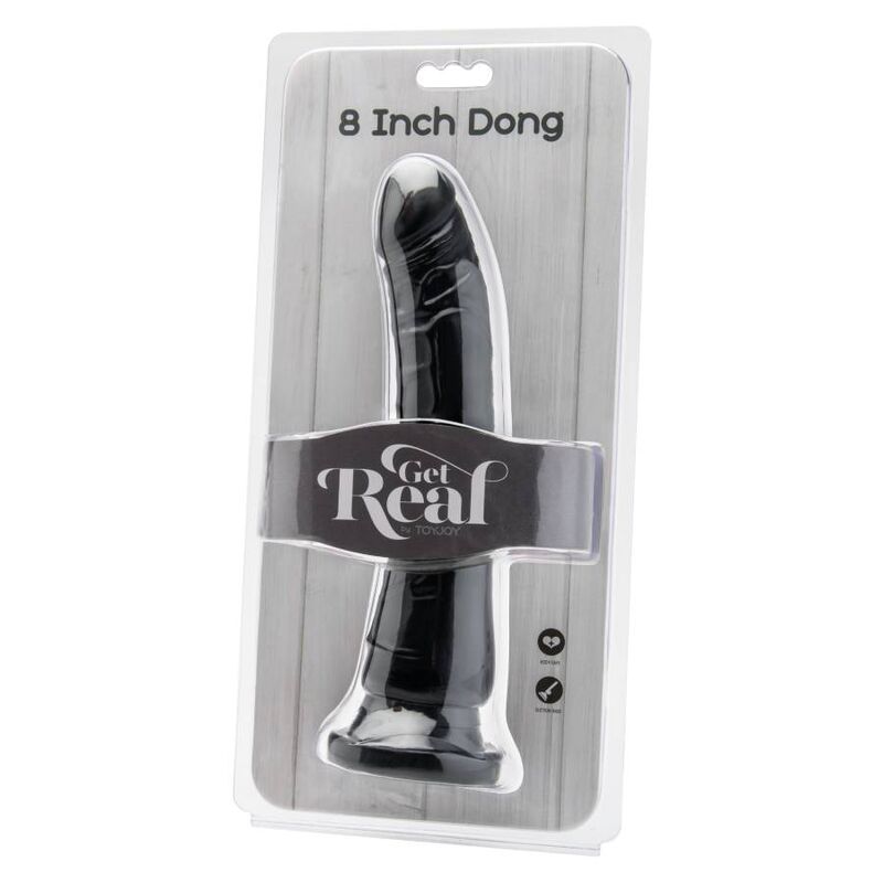 GET REAL - DONG 20,5 CM PRETO - Toys "n" Us