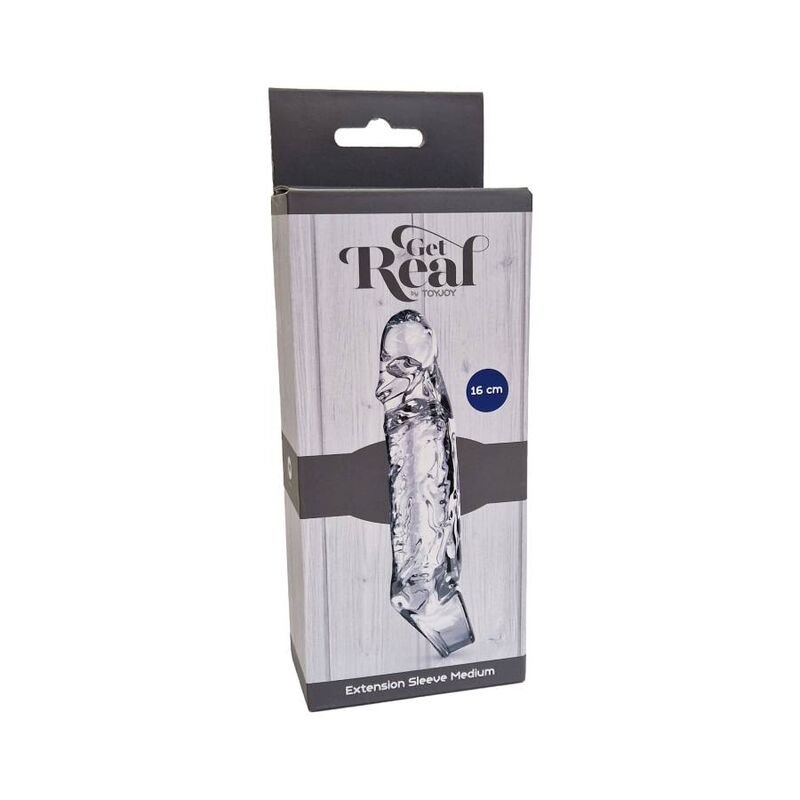 GET REAL - EXTENSION SLEEVE MEDIUM TRANSPARENT - Toys "n" Us