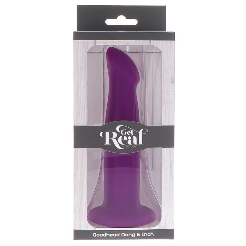 GET REAL - GOODHEAD DONG 12 CM PURPLE - Toys "n" Us