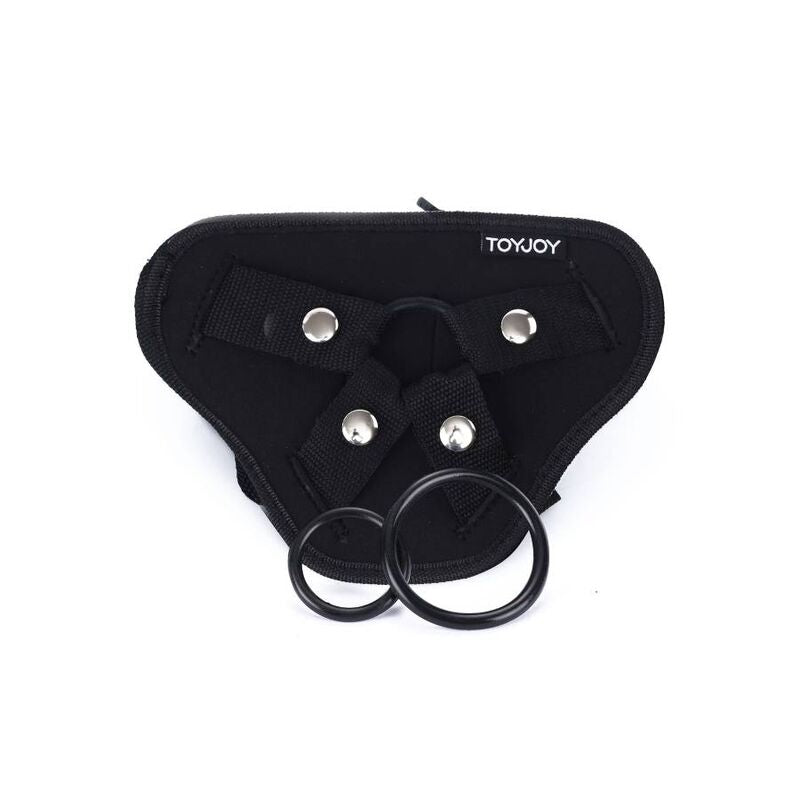 GET REAL - STRAP - ON DELUXE HARNESS BLACK - Toys "n" Us