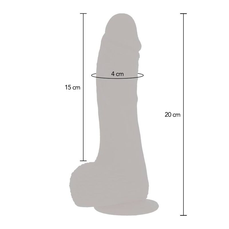 GET REAL - UP&DOWN ROTATING VIBR DILDO SKIN - Toys "n" Us