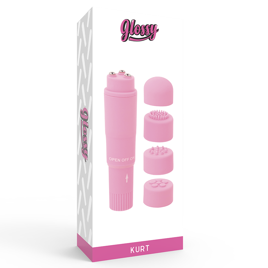 GLOSSY - MASSAGEIRO DE BOLSO KURT ROSA - Toys "n" Us