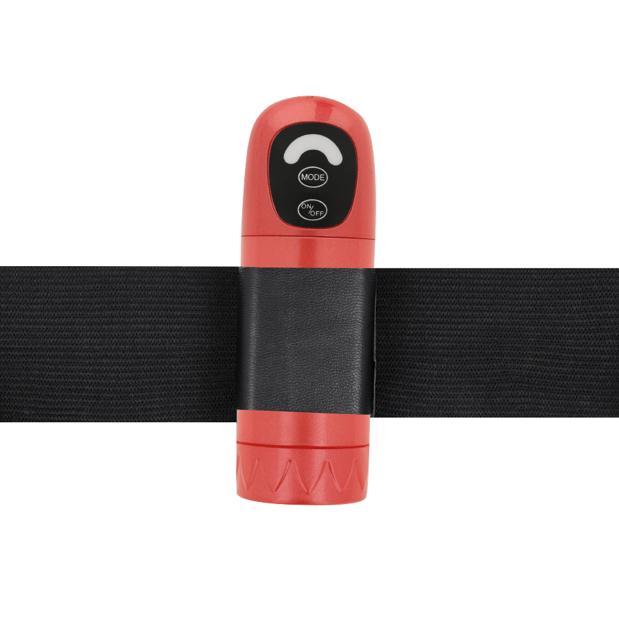 HARNESS ATTRACTION - RNES DANIEL COM VIBRAO E ROTAO 18 CM - O - 3.5 CM - Toys "n" Us