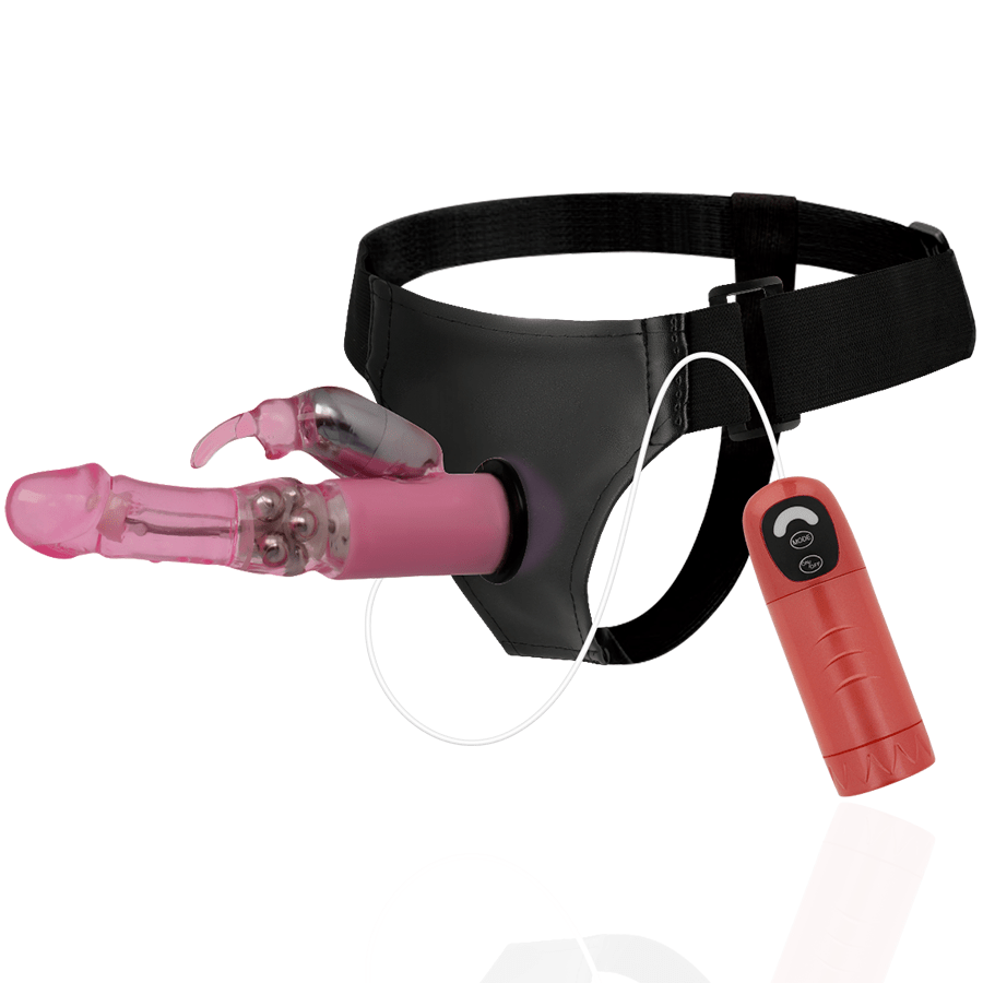 HARNESS ATTRACTION - RNES DANIEL COM VIBRAO E ROTAO 18 CM - O - 3.5 CM - Toys "n" Us
