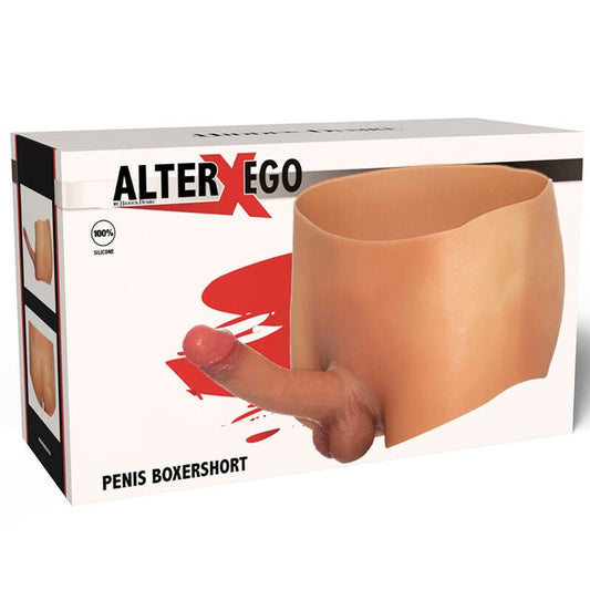 HIDDEN DESIRE - ALTER EGO BOXERSHOT WITH PENIS 18 CM SIZE L - Toys "n" Us