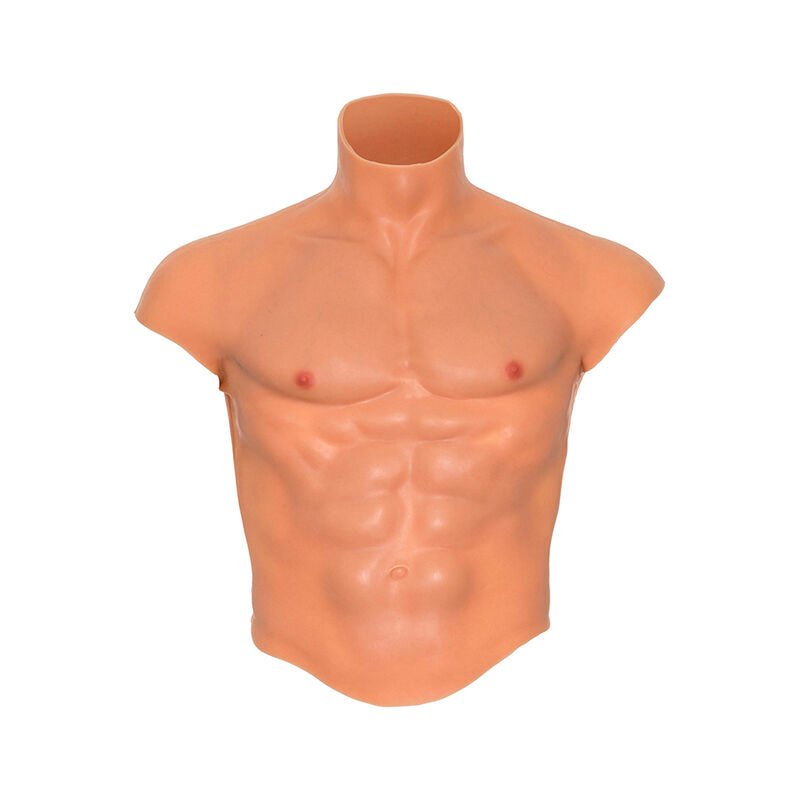 HIDDEN DESIRE - ALTER EGO SILICONE MALE TORSO SHIRT WITH ABS FLESH - Toys "n" Us
