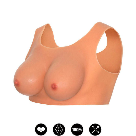 HIDDEN DESIRE - ALTER EGO WEARABLE BREAST TOP D - CUP FLESH - Toys "n" Us