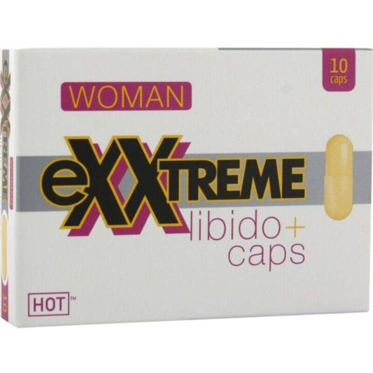 HOT - EXTREME LIBIDO CAPS FEMININO 10 PCS - Toys "n" Us